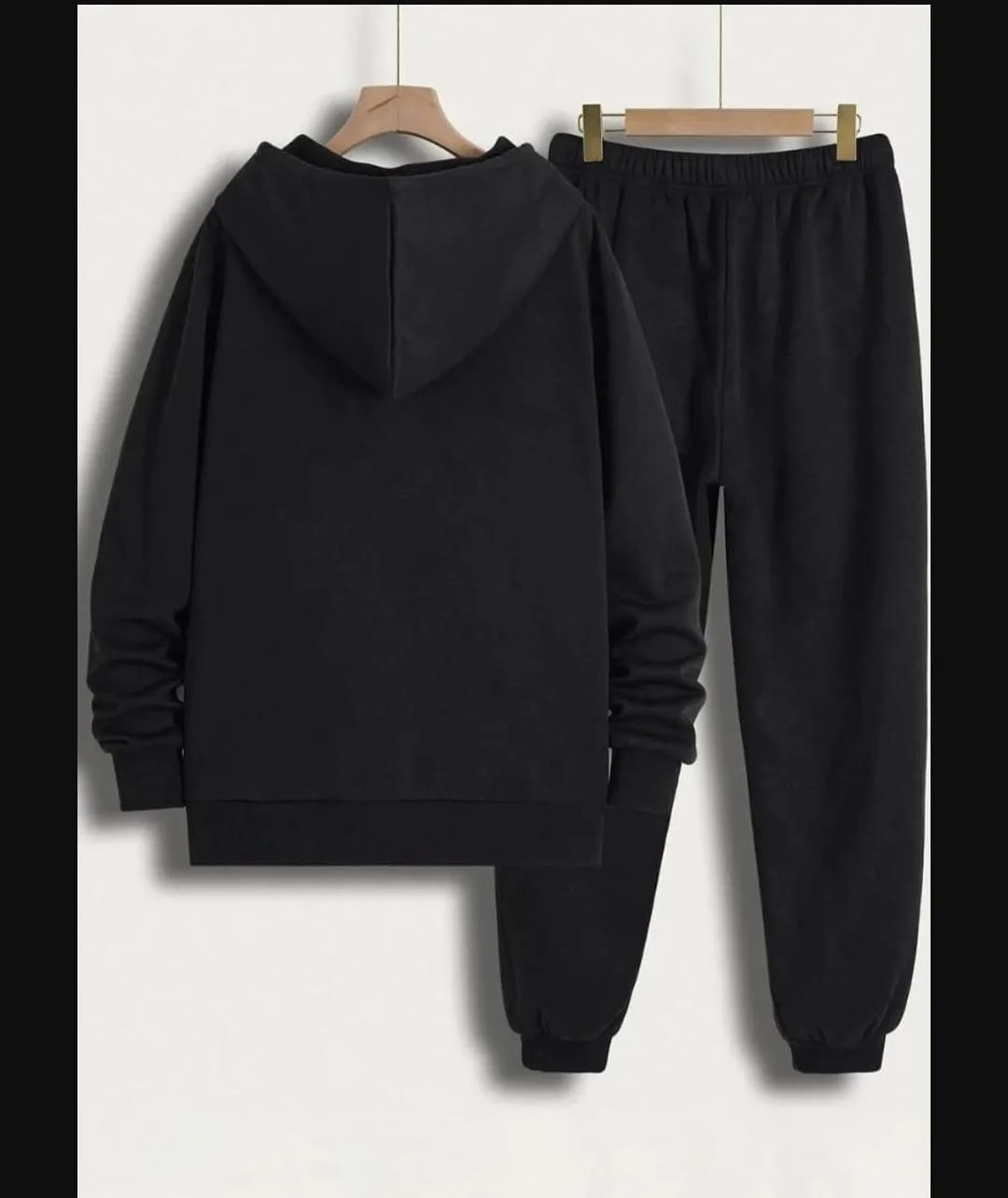 2 Pcs Men's Fleece Printed Track-Suit