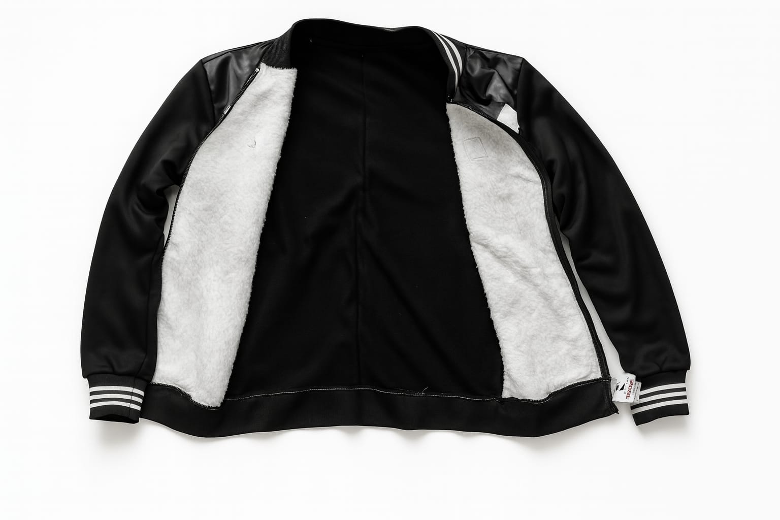 Winter leather jacket